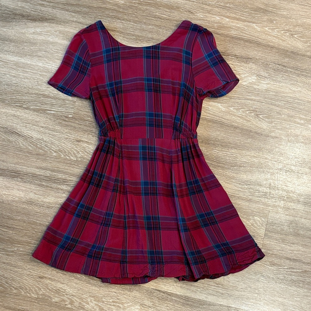 Volcom Red and Blue Dress